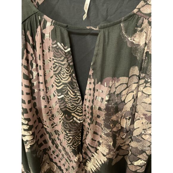 Free People Out of the Woods Maxi Floral Boho Rocker Hippie Chic Dress, S - Picture 8 of 14